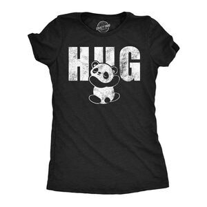 Womens Funny T Shirts Panda Hug Sarcastic Cute Graphic Novelty Tee For Ladies